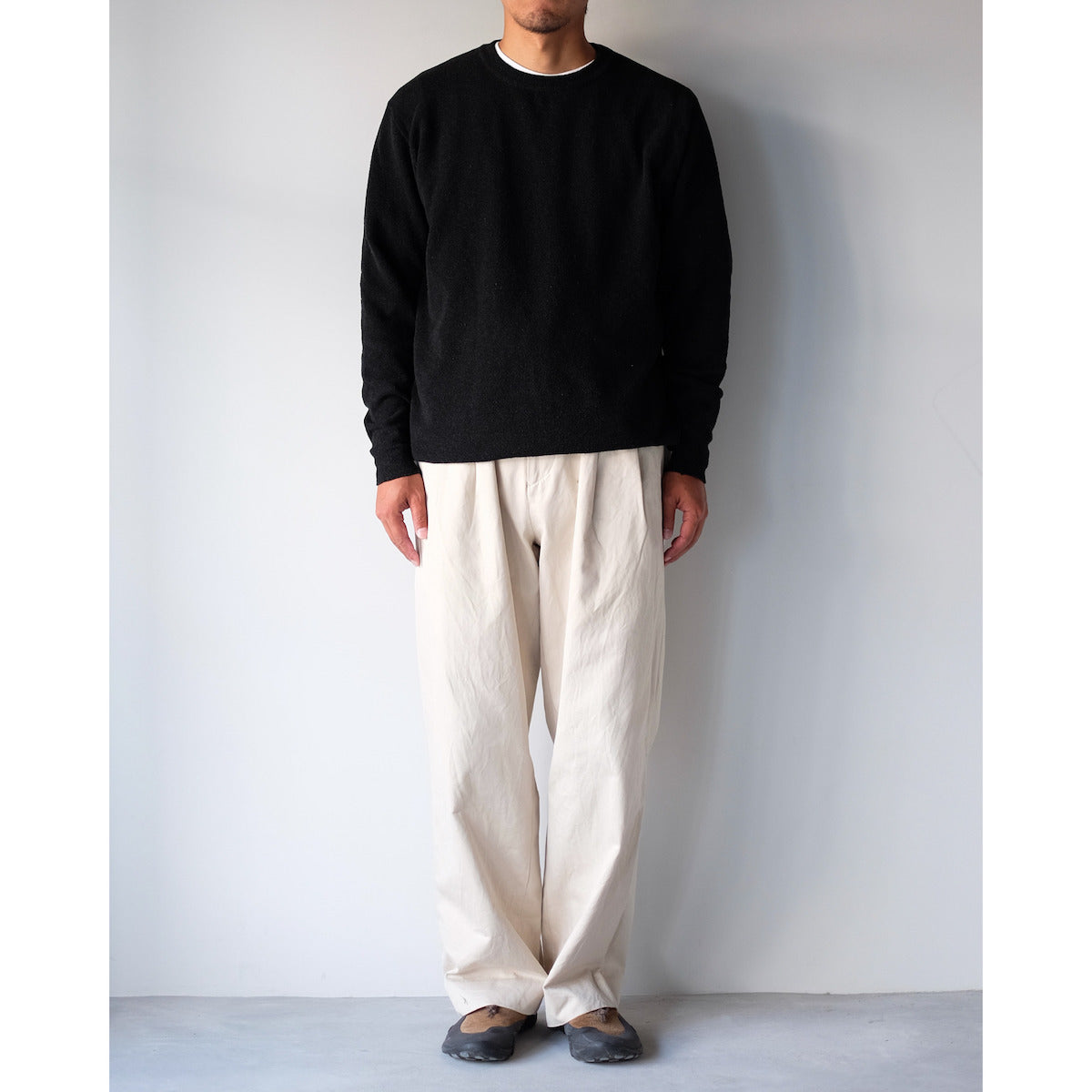 YAECA / 2Tuck Straight Chino / L.BEIGE