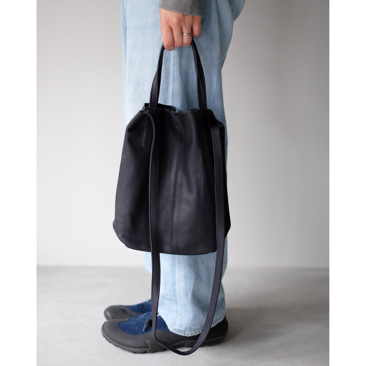 morphee / 2way Small Tote / NAVY