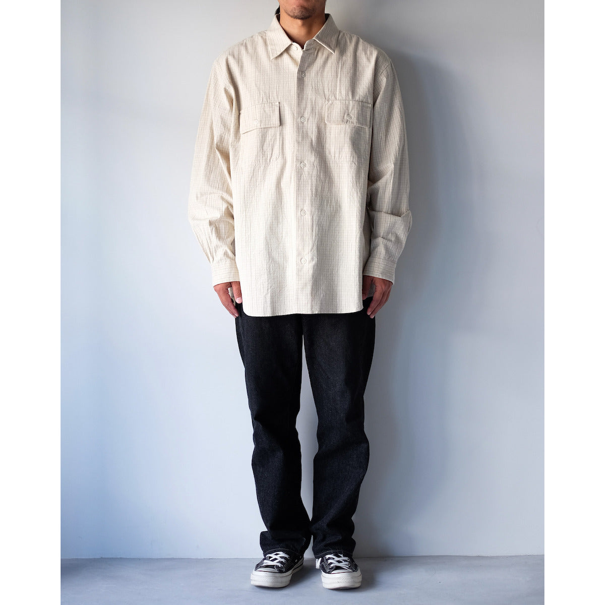 YAECA / Flap Shirt / KUSAKI-CH
