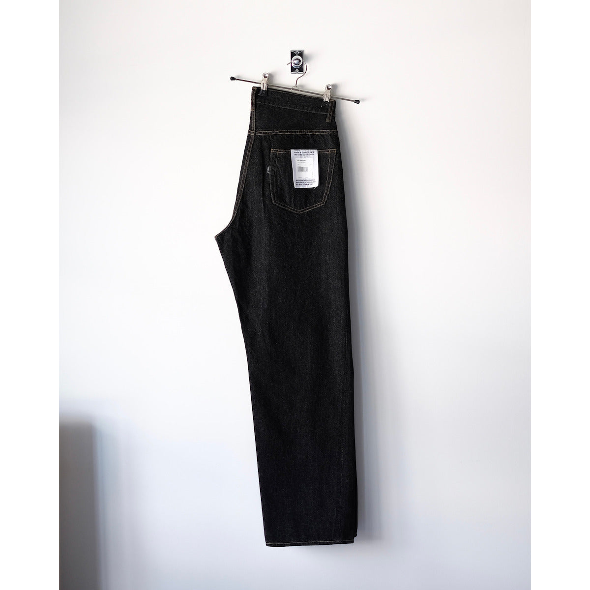 YAECA exclusive for TOOLS / Regular Denim Pant / BLACK