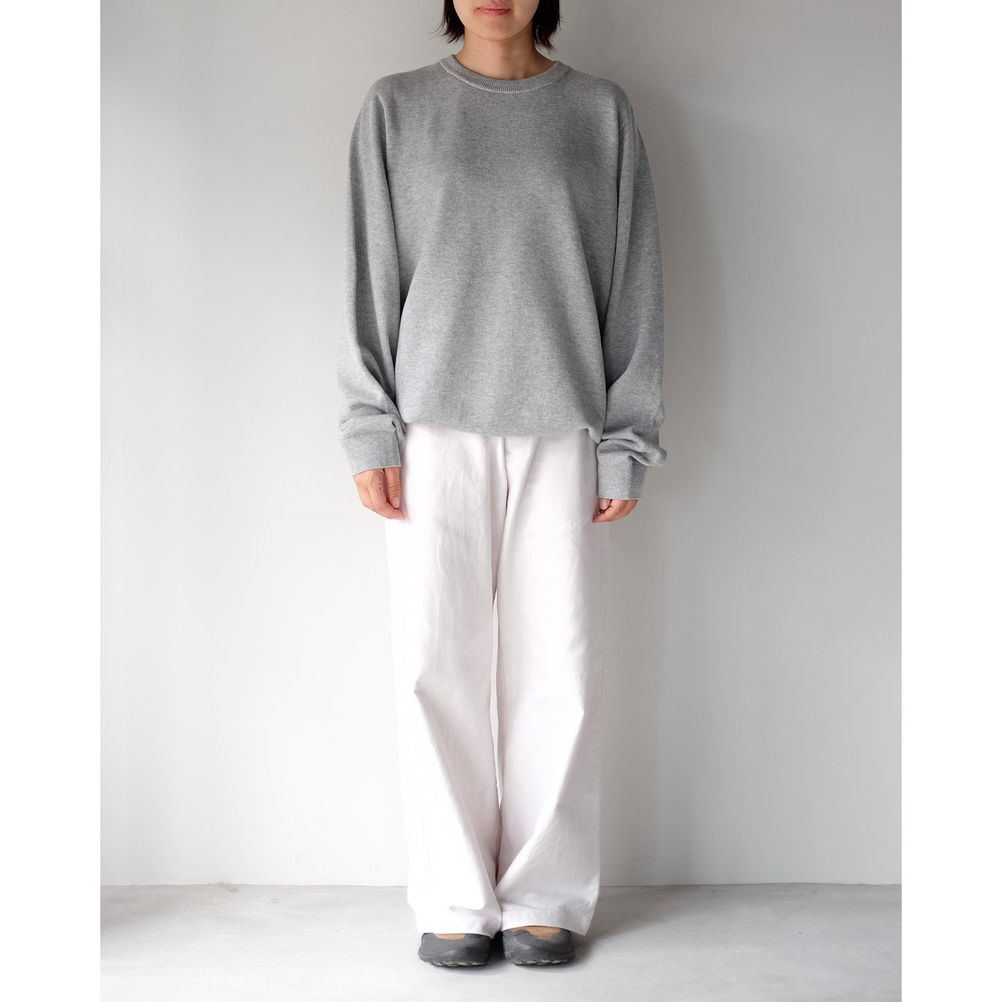 YAECA / PFU Crew Neck / GRAY