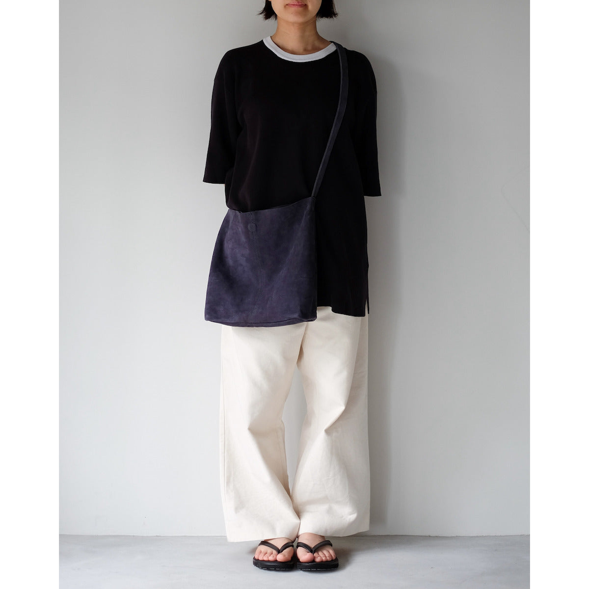 morphee / Square Shoulder / NAVY