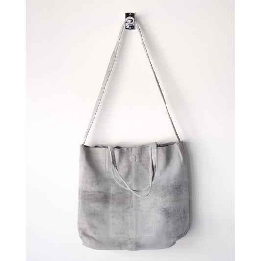 morphee / 3way Medium Tote / Antique Suede Light Gray