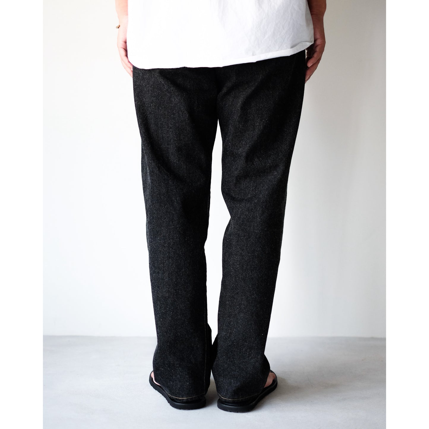 YAECA exclusive for TOOLS / Regular Denim Pant / BLACK