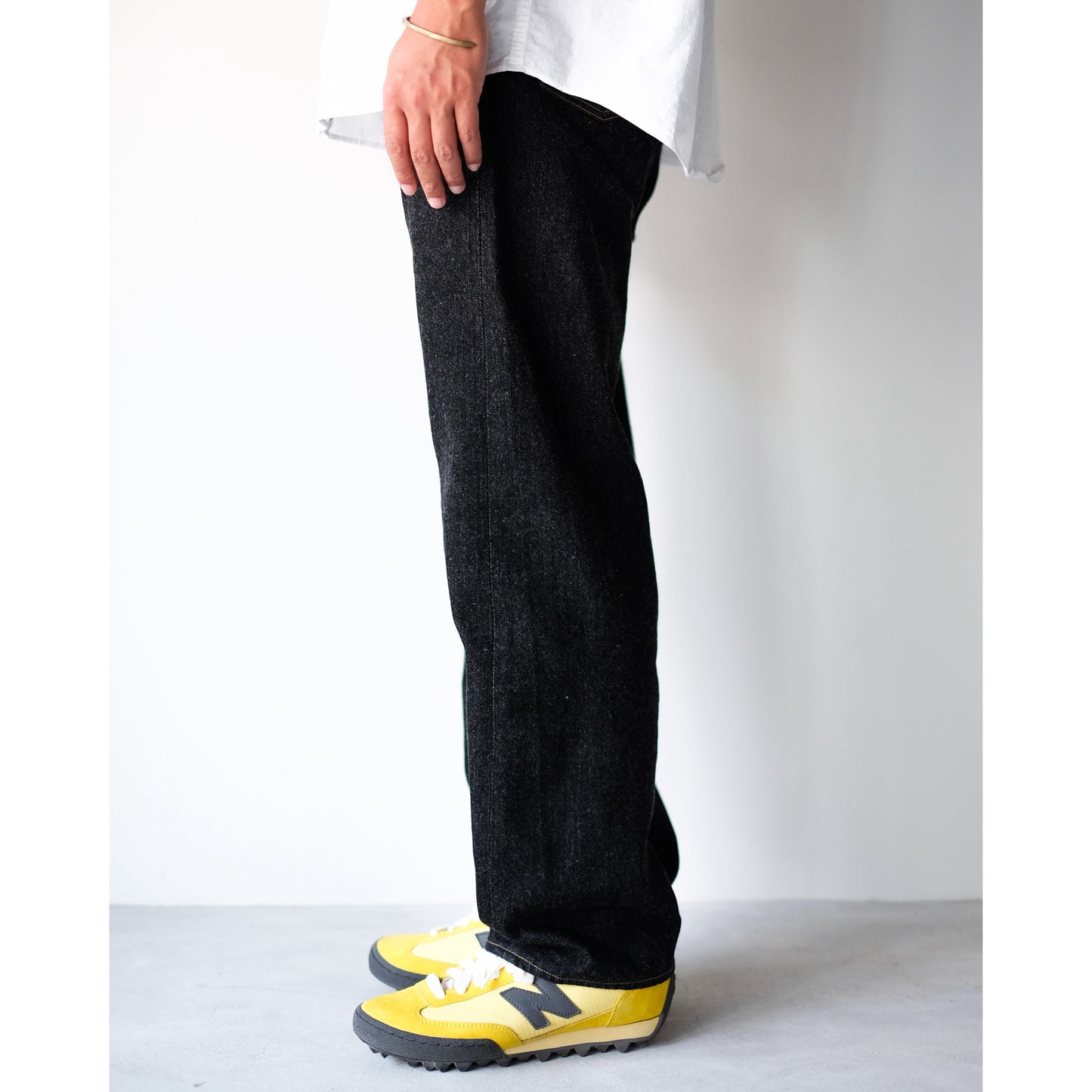 YAECA exclusive for TOOLS / Regular Denim Pant / BLACK