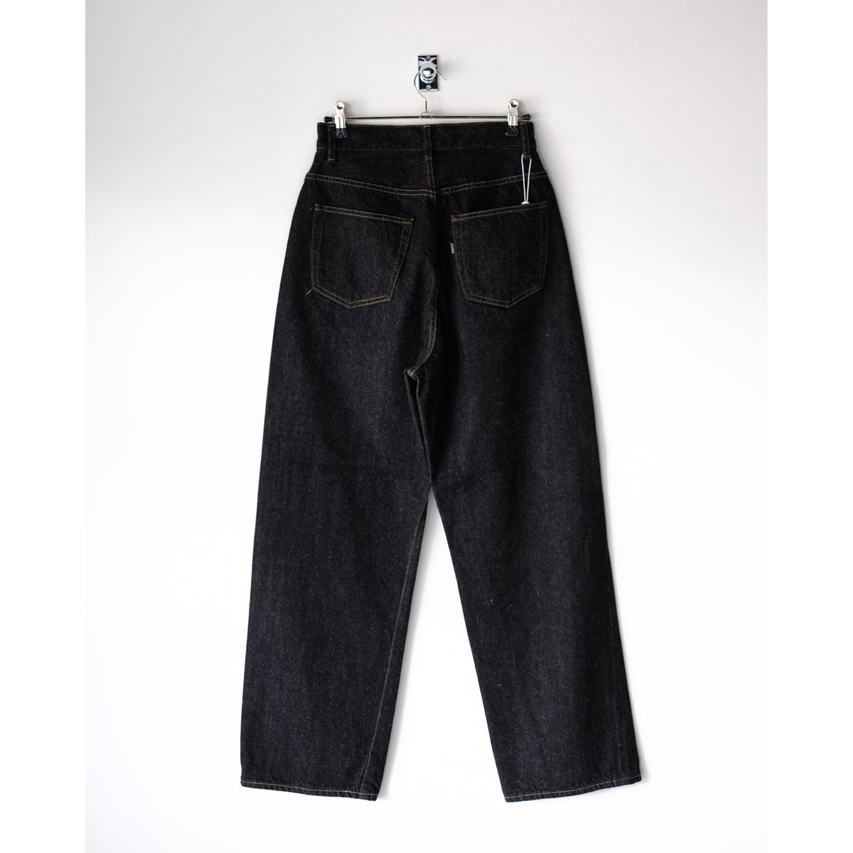 YAECA WOMEN / Wide Denim Pant / BLACK